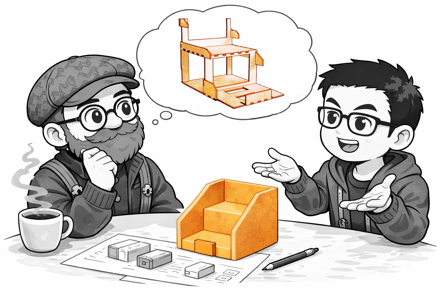 La rencontre avec Guillaume (YorelCreativeOctopus)